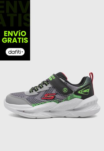 Tenis Lifestyle SKECHERS Meteor - Lights 2.0 Gris Skechers