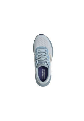 Tenis Skechers Mujer Mesh Slip On - Azul