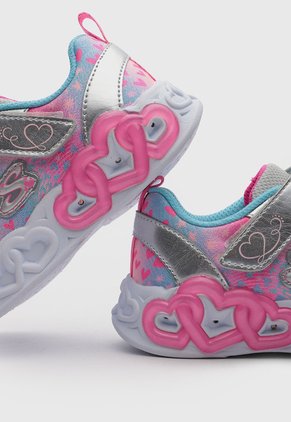 Tenis Lifestyle SKECHERS Infinite Heart Lights Multicolor