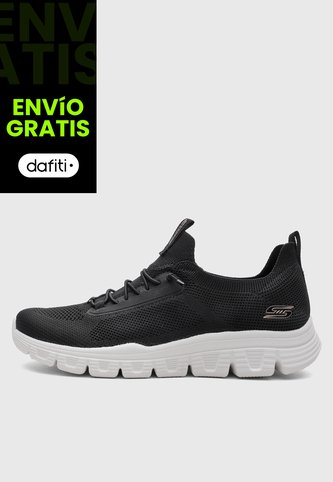 Tenis Lifestyle SKECHERS Moda Bobs B Lite - Slight Flex Negro Skechers