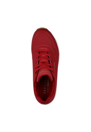 Tenis Skechers Uno - Stand On Air Color Rojo - Blanco Para Mujer