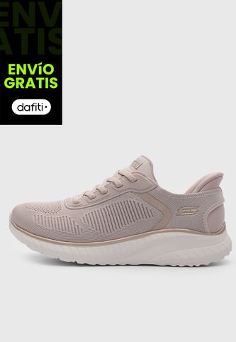 Tenis Lifestyle SKECHERS BOBS Squad Chaos - Current Muse Taupe Skechers