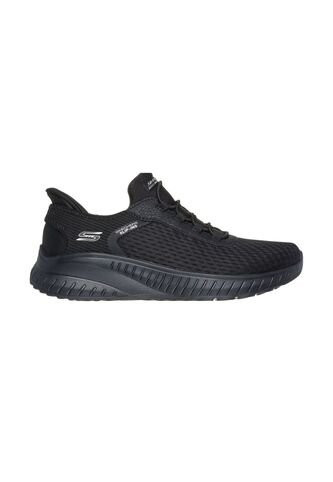 Tenis Skechers Mujer Bobs Squad Chaos Slip-Ins Negro Skechers