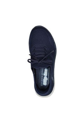 Tenis Skechers Slip-ins - Color Azul Con Blanco Para Mujer