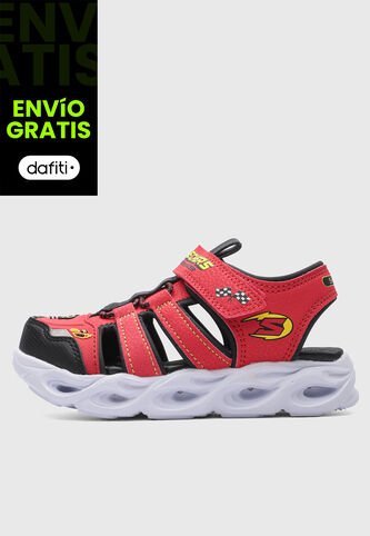 Sandalias Lifestyle SKECHERS Thermo Splash - Hydro Flare Rojo Skechers