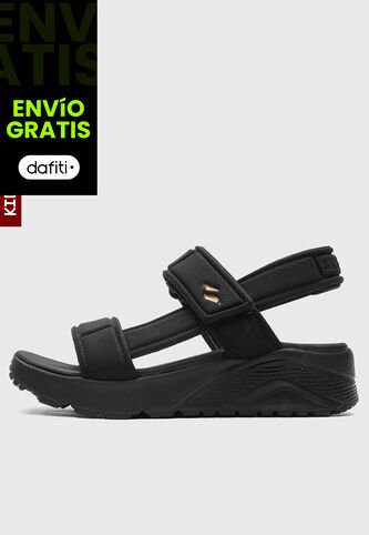 Sandalias Lifestyle SKECHERS Uno Lite Sunny Stand Negro Skechers