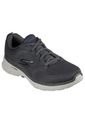 Tenis Skechers Go Walk 6 - Avalo Color Gris - Blanco Para Hombre de Skechers