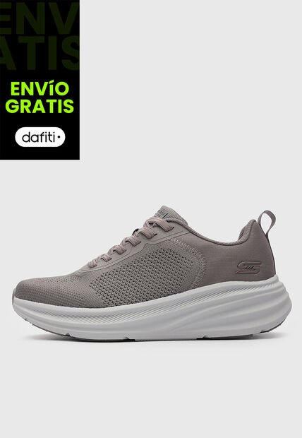 Tenis Lifestyle SKECHERS Bobs Sport Skillz Taupe