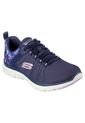 Tenis Skechers Flex Appeal 4.0 - Let It Blossom Color Azul - Blanco Para Mujer de Skechers