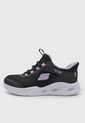 Tenis Lifestyle Skechers Sola Glow Neon Dash Negro de Skechers