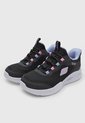 Tenis Lifestyle Skechers Sola Glow Neon Dash Negro de Skechers