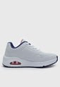 Tenis Skechers Street Uno - Stand on Air Blanco de Skechers