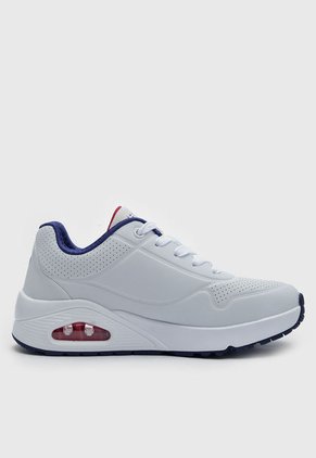 Tenis Skechers Street Uno - Stand on Air Blanco