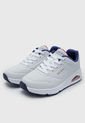 Tenis Skechers Street Uno - Stand on Air Blanco de Skechers