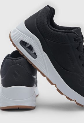 Tenis SKECHERS Street Uno - Stand on Air Negro