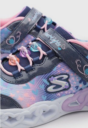 Tenis Lifestyle Skechers Infinite Heart Lila