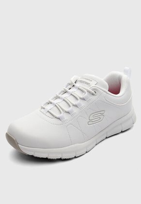 Tenis SKECHERS Nampa - Beja Blanco