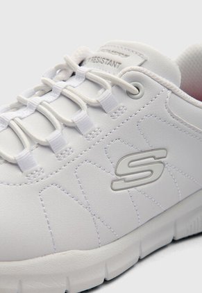 Tenis SKECHERS Nampa - Beja Blanco