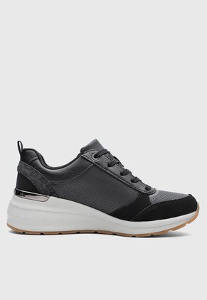 Tenis SKECHERS Street Billion - Subtle Spots Negro