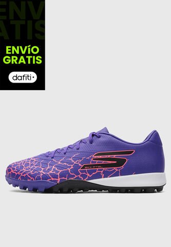 Guayos SKECHERS SKX 1.5 Academy TF Violeta Skechers
