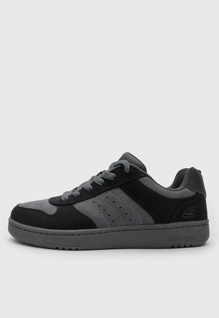 Tenis Lifestyle Skechers Quick Street Retro Gris