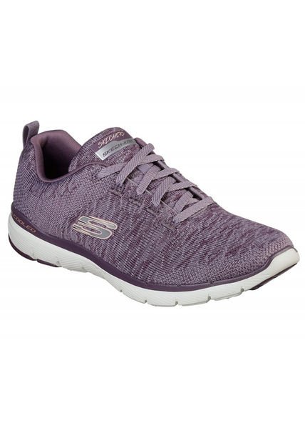 Tenis Violeta Skechers Flex Appeal 3.0 Plum 13062/PLUM Femenino
