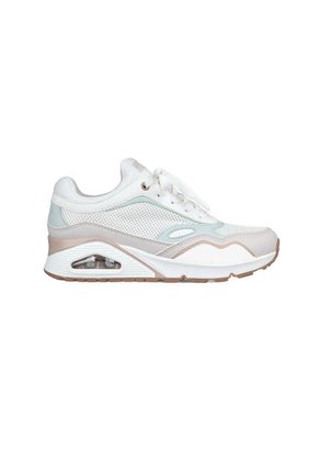 Tenis Mujer Skechers Uno Profile - Blanco