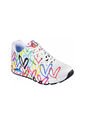 Tenis Mujer Skechers Uno Spread Love - Blanco-Multicolor de Skechers