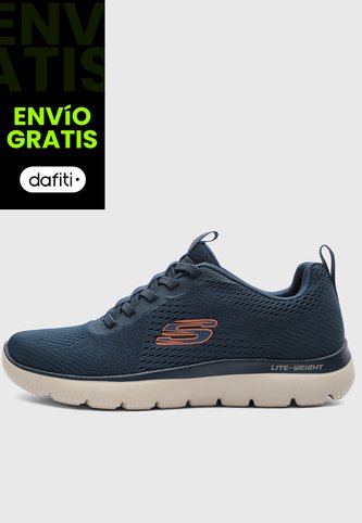 Tenis Lifestyle SKECHERS Summits - Eckler Azul Skechers