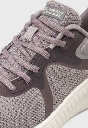 Tenis Lifestyle Lila-Blanco-Violeta SKECHERS Bobs Squad Chaos - Wild Sole