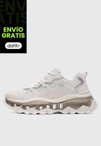 Tenis Lifestyle SKECHERS Uno Chaos Marfil Skechers