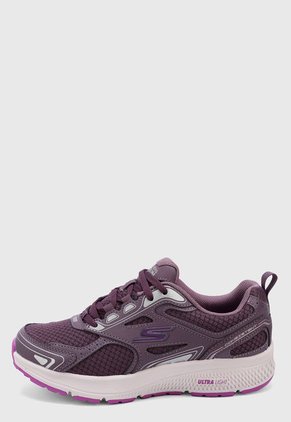 Tenis Lifestyle Morado-Blanco Skechers GOrun Consistent