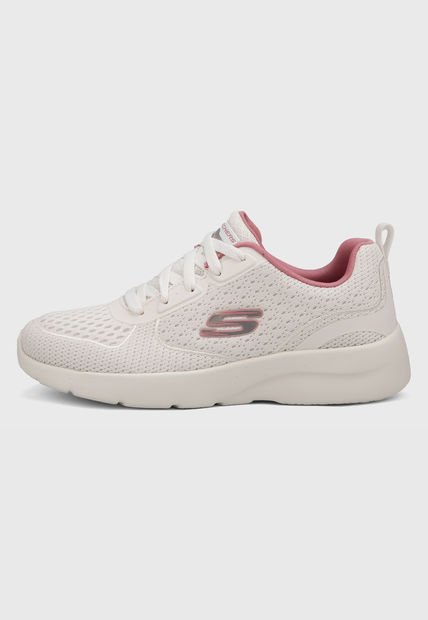 Tenis Training Blanco-Rosa Skechers Dynamighr 2,0 Hip