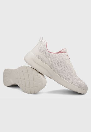 Tenis Training Blanco-Rosa Skechers Dynamighr 2,0 Hip