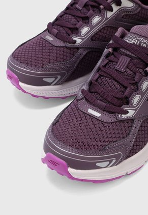 Tenis Lifestyle Morado-Blanco Skechers GOrun Consistent
