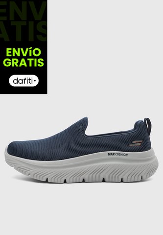 Tenis Walking SKECHERS Go Walk Max Cushioning Hyper Burst Azul Skechers