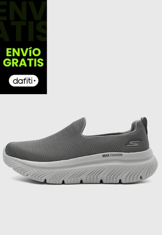 Tenis Walking SKECHERS Go Walk Max Cushioning Hyper Burst Gris Skechers