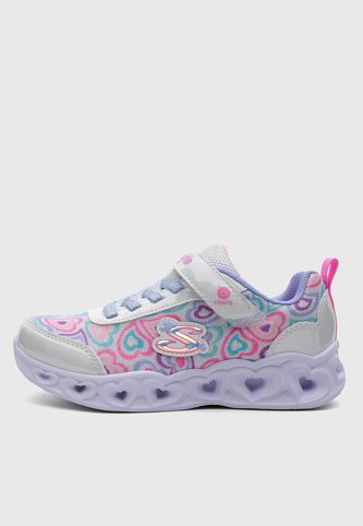 Tenis Lifestyle SKECHERS Heart Lights Multicolor Skechers