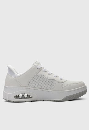 Tenis SKECHERS Slip-Ins Uno Court Blanco