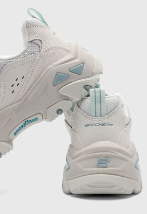 Tenis SKECHERS D'Lites Hiker Blanco