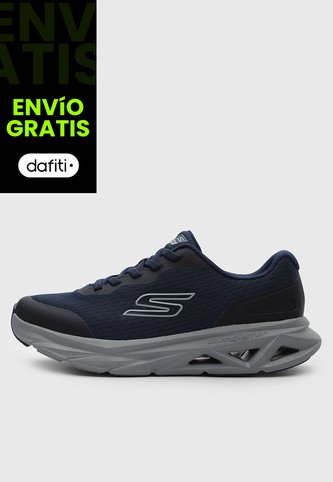 Tenis Running SKECHERS Glide-Step Vortex Azul Skechers