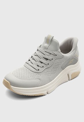 Tenis SKECHERS Bobs Sparrow Gris