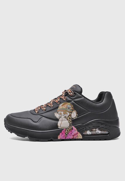 Tenis Lifestyle SKECHERS Uno - Dr. Bombay Negro