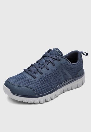 Tenis SKECHERS Graceful Azul