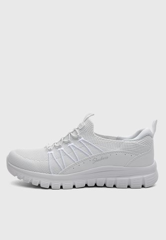 Tenis Lifestyle SKECHERS Graceful - Picture Perfect Blanco Skechers