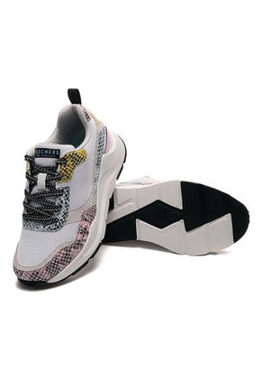 Tenis Lifestyle Blanco-Multicolor Skechers Jungle Vibes