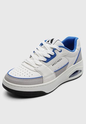 Tenis SKECHERS Uno Court Blanco