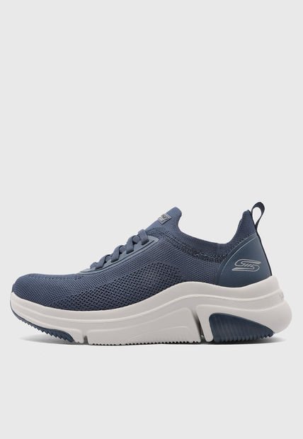 Tenis Training Azul Navy-Blanco SKECHERS Bobs Sport Sparrow Flex: