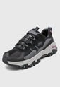 Tenis Outdoor Negro-Gris-Fucsia Skechers D'lites Hiker de Skechers