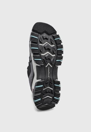 Tenis Outdoor Negro-Gris-Fucsia Skechers D'lites Hiker